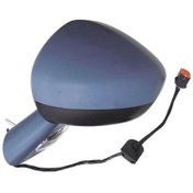 Resim SPJ C5 Elektrikli Ayna 2008 Sonrası Astarlı Sinyalli Mavi Cam Sol Oem No:8153sp 