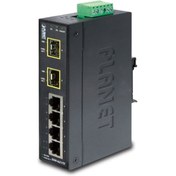 Resim Planet Pl Isw 621Tf Endüstriyel Tip Ethernet Switch Planet