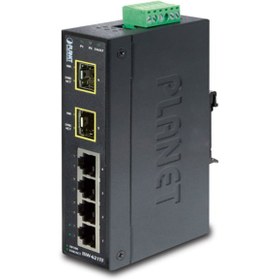 Resim Planet Pl Isw 621Tf Endüstriyel Tip Ethernet Switch 