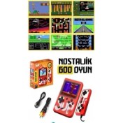 Resim Sup Oyun Konsolu Taşınabilir Video Mini Atari 600 Oyun 