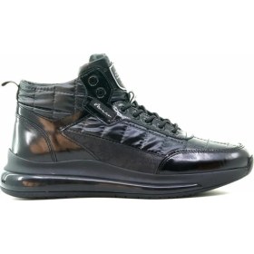 Resim Yaşar Kaşlı Erkek Hakiki Deri Air Taban Sneaker Bot (40-44) 23K YKÖ-14093 M 
