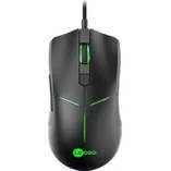 Resim Lenovo Lecoo MS109 USB Rgb LED Aydınlatmalı 6400DPI Gaming Optic Siyah Mouse 
