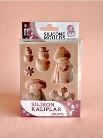 Resim Silikon Kalıp / Winter Set / Kış Seti Smarta Beji 