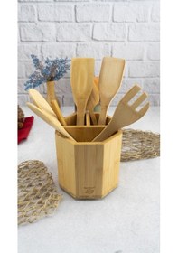 Resim Miccho - Dönen Kaşıklık Çokgen Bambu 