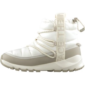 Resim The North Face Thermoball Lace Up Kadın Beyaz Kar Botu (NF0A5LWD32F1) 
