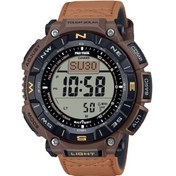 Resim Casio Pro-trek Prg-340l-5dr Erkek Kol Saati Kahverengi 