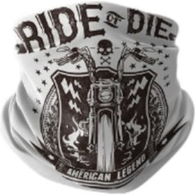 Resim Yeles Chopper Ride Or Die Motorcu Buff Maske Boyunluk Unisex Bandana 
