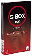 Resim S-Box Red, Prezervatif, 12'li 
