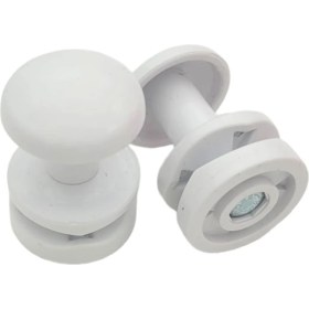 Resim Rayları Için Havlu ve Bornoz Askısı Beyaz 