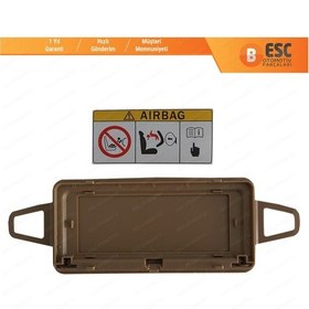 Resim Mercedes E W212 Cls W218 için Güneşlik Kapağı Bej 2128103710 N11.9599 