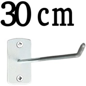 Resim 60 Adet 30 Cm Duvara Ve Suntaya Monte Kanca, Monteli Kanca Askı 