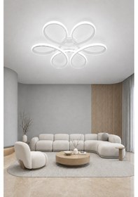 Resim Niva Led Plafonyer Avize Beyaz Işık 
