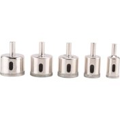 Resim 5pcs Elmas Karo Deliği Testere Matkap Biti Bitleri 2 Adet Arka Kapı Kancası Paslanmaz Çelik Mutfak Kabini Kıyafet Askısı ile Ayarlanmış (Yurt Dışından) 