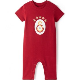 Resim Gsstore Galatasaray 5 Yıldız Bebek Tulum B251411 Kırmızı 