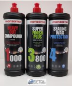 Resim Menzerna 1000 3800 Sealingwax Kalın Pasta Hare Boya Kor .set 1 Lt 
