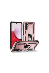 Resim artlab Art Galaxy A04S Kılıf Sofya Yüzüklü Silikon Kapak - Rose Lab 