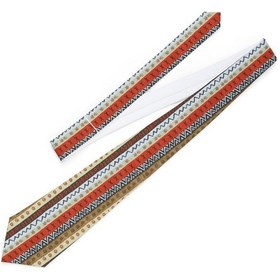 Resim Baskıbazar Since Otantik Desen Baskılı Lüks Saten Kıravat Baskıbazar26 Çok Renkli 