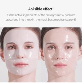 Resim Benton Hydrogel Collagen Face Mask 4 Sheets - Kolajen İçerikli Hidrojel Yüz Maskesi 