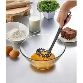 Resim Yanmaz Yapışmaz Yüksek Isıya Dayanıklı Teflon Spiral Çırpıcı - Yumurta Çırpıcı 28 cm 