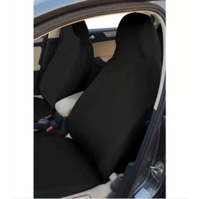 Resim Castor Otomotiv Chevrolet Voyager Uyumlu Oto Koltuk Kılıfı Penye Premium Tüm Araçlara Ile Uyumlu 4 Parça Set Siyah 