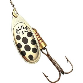 Resim Albastar 202 Döner Olta Kaşığı Sarı-Siyah No:1 