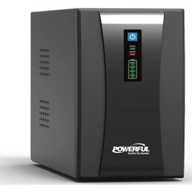 Resim Powerful SLE–1000 1000VA Line İnteractive Ups Kesintisiz Güç Kaynağı 