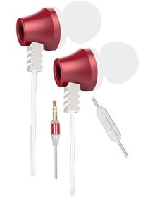Resim Snopy Sn-j02 Thunderbird Mobil Telefon Uyumlu Taşıma Çantalı Kulak Içi Beyaz/pembe Mikrofonlu Kulaklık 
