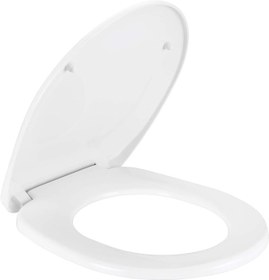 Resim VitrA S10 23-003-001 Klozet Kapağı, Nuvoplast, Beyaz 