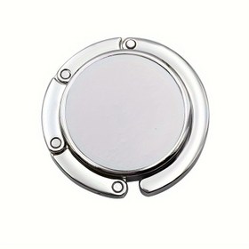Resim Kadınlar için Taşınabilir Matkap Gerektirmeyen Çanta Askısı - Katlanabilir, Yapıştırıcı Gerektirmeyen Metal Masa Askısı Günlük Ofis Kullanımı İçin 