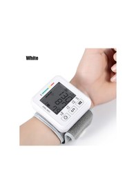 Resim Geeksen Bilek Kan Basıncı Ölçer Taşınabilir Sfigmomanometre Otomatik Dijital Lcd Ekranlı Kalp Atış 