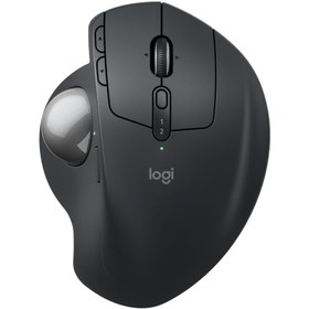 Resim Logitech MX Ergo S Gelişmiş Bluetooth Kablosuz Trackball PC / Mac Için Ergonomik Mouse - Siyah 