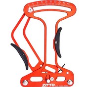 Resim Youmex Kırmızı Alüminyum Bisiklet Gergi Ölçer - Teli Gerinim Kalibrasyonu Ve Tekerlek Ayar Aracı 