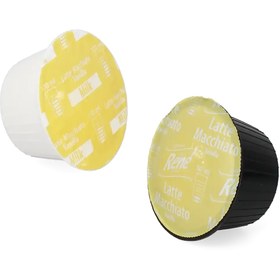 Resim Vanilyalı Latte Macchiato - Café René Dolce Gusto için 16 kapsül. 