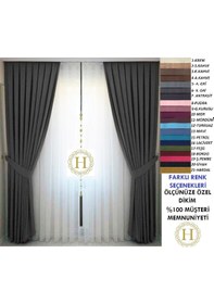 Resim Hilal Soft Kumaş Düz Renk Fon Perde - Ölçünüze Özel Dikim Diğer 