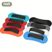 Resim Surf Tahtaları, Kano ve SUP'lar için PVC Ergonomik Kaymaz Saplı Kürek - Çok Renkli (Kırmızı/Mavi/Siyah/Turkuaz) Güvenli Yapışkan Tutuşlu Kürek Spor Aksesuarları 
