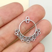 Resim 10 Adet Vintage Gözenekli Bağlantı Charm Kolye DIY Yapımı Bulguları El Yapımı Takı, Küpe El Sanatları Aksesuarları İçin El Sanatları Malzemeleri 