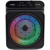 Resim 1548 8w 4" Extra Bass Rgb Işıklı Bluetooth Hoparlör Fm Radyo Usb Tf Aux Destekli Speaker UltraTekno