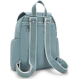 Resim Kıplıng City Zip Mini Küçük Boy Sırt Çantası Gri Relaxed Grey Gri 