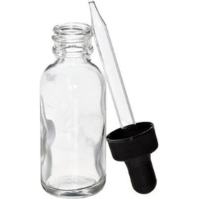 Resim 30Cc Şeffaf Cam Damlalıklı Şişe. Medikal Şişe. 50 Adet 