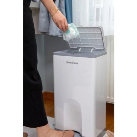 Resim Bamm Bamm Kirli Bebek Bezi Çöp Kovası 21 L Maksimum Sızdırmazlık 