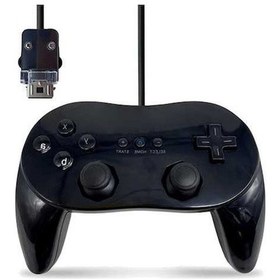 Resim Ganzhoushop Wiiu Wii Siyah Oyun Nintendo Konsolu Kablolu Kablolu İçin Gamepad, Denetleyici Cbtx 8553 1.1m En 