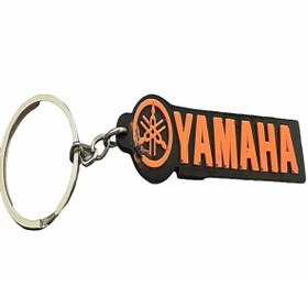 Resim GOGOPREMİUM Anahtarlık Silikon Yamaha Uzun 1.sınıf(siyah-turuncu) 