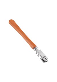 Resim Youtek Ahşap Saplı 6 Tekerlekli Cam Kesici - Karbür Tekerlekli, Kalın Camları Hızlı Ve Düzgün Keser 