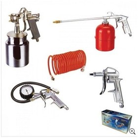 Resim 5 Parça Boya Tabanca Seti 