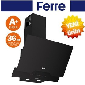 Resim Ferre Silenart Yeni Seri QBL62CS + SS205 + D063-SA Ultra Sessiz Siyah Ankastre Set 