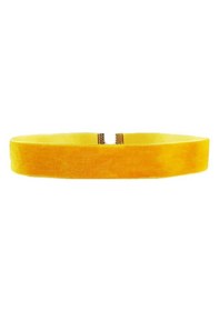 Resim Sarı Renk Kadife Choker Kadın Kolye Rose Gold 