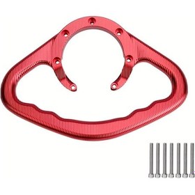 Resim Dream011 Kırmızı Cnc Alüminyum Motosiklet Yolcu Depo Kol Dayama - Honda Cbr1100 Cbr400r Cb1000 
