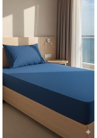 Resim Özdilek Tek Kişilik Colourist Çarşaf - İndigo İndigo 