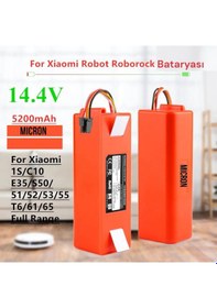 Resim Xiaomi Mi Vacuum Robotics Roborock S50 S51 S52 S55 T60 T65 E20 E2 