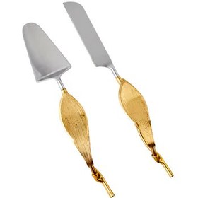 Resim LEAF PASTA SERVİS SETİ 33 X5 CM, SILVER 